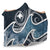 Papua New Guinea Polynesian Hooded Blanket - Ocean Style - Polynesian Pride