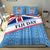 Fiji Day Bedding Set - Tapa Pattern With Flag - LT12 - Polynesian Pride