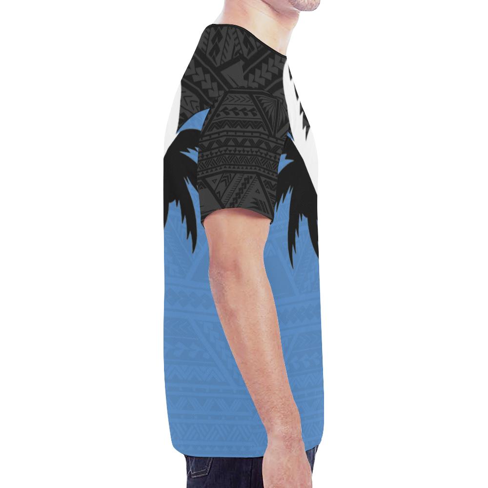 Kosrae T Shirt Kosrae FLag Coconut Tree K4 - Polynesian Pride