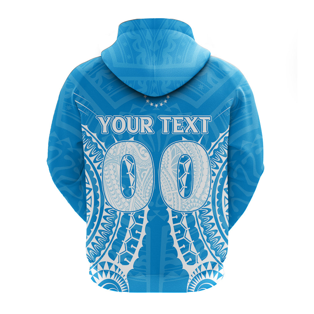 Custom Cook Islands Tongareva Zip Hoodie Tribal Pattern LT12 - Polynesian Pride