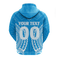 Custom Cook Islands Tongareva Zip Hoodie Tribal Pattern LT12 - Polynesian Pride