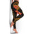 Guam Polynesian Women Legging - Gold Plumeria - Polynesian Pride