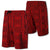 Hawaii Polynesian Symmetry Board Shorts Red Men Red - Polynesian Pride