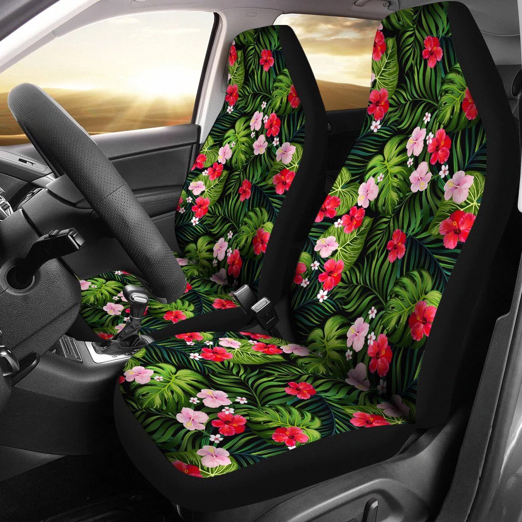 Hawaiian Tropical Flower Mix Car Seat Cover - Polynesian Pride
