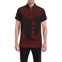 Guam Polynesian Chief Shirt - Red Version - Polynesian Pride