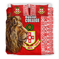 Kolisi Tonga College Atele Bedding Set Home of the Lions LT13 - Polynesian Pride