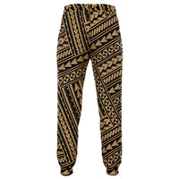 Polynesian Nation Gold Joggers - Polynesian Pride