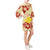 Hawaii Bell Sleeve Dress - Yellow Hibiscus - Polynesian Pride