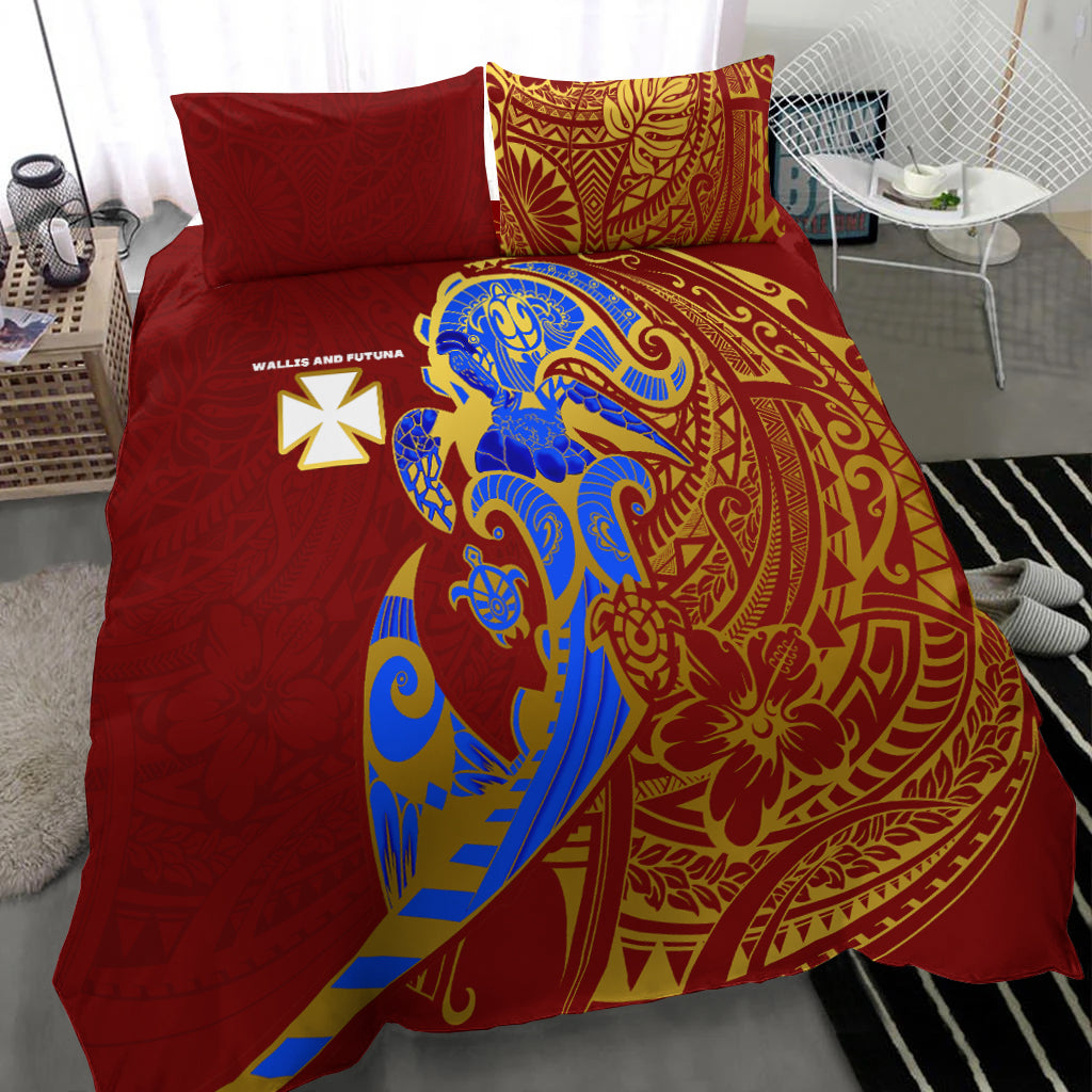 Wallis and Futuna Bedding Set Polynesian Royal Style LT16 - Polynesian Pride