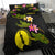 New Caledonia Polynesian Bedding Set - Plumeria Tribal - Polynesian Pride