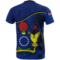 Cook islands Coat of Arms T Shirt Style - Polynesian Pride