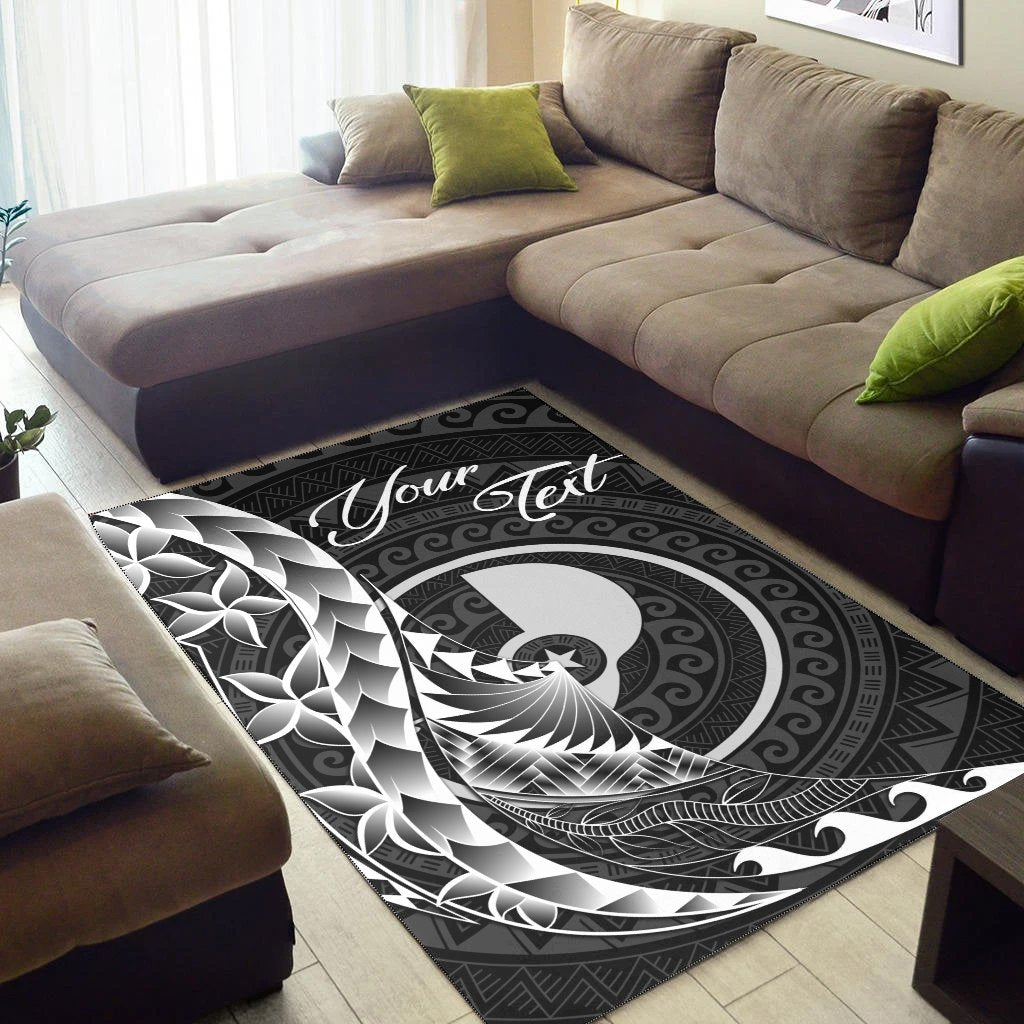 Yap Area Rug - Custom Personalised Polynesian Pattern Style - Polynesian Pride
