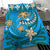 Hawaii Bedding Set - Spring Style Blue Color - Polynesian Pride