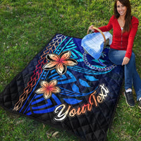 Chuuk Custom Personalised Premium Quilt - Vintage Tribal Mountain - Polynesian Pride