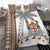 Fiji Bedding Set - Tapa Pattern With Coconut Tree - LT12 - Polynesian Pride