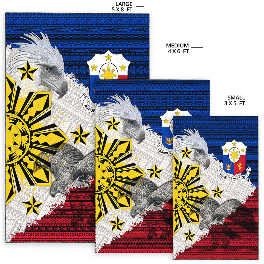 Philippines Filipino Tribal Eagle Area Rug - LT2 - Polynesian Pride