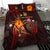 New Caledonia Polynesian Bedding Set - Legend of New Caledonia (Red) - Polynesian Pride