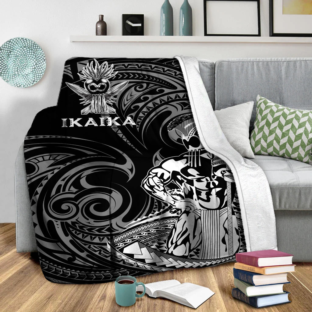 Hawaii Ikaika Warrior Blanket - LT2 - Polynesian Pride