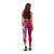 Fiji Legging - Turtle Plumeria (Pink) - Polynesian Pride