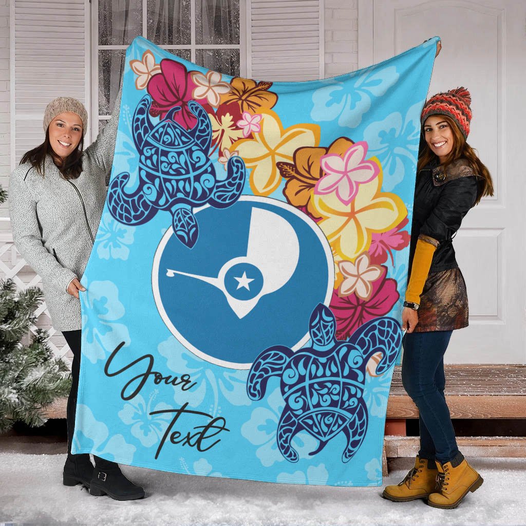 Yap Custom Personalised Premium Blanket - Tropical Style - Polynesian Pride