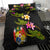 Tonga Polynesian Bedding Set - Plumeria Tribal - Polynesian Pride