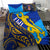 Fiji Bedding Set - Flag's Color With Gold Polynesian Pattern - LT20 - Polynesian Pride