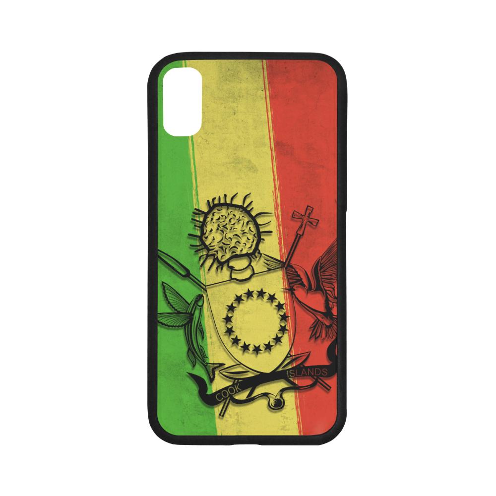 Cook Islands Reggae Phone Case One Size iPhone X Reggae - Polynesian Pride