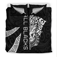 New Zealand Rugby Bedding Set Haka All Black mix Ta Moko LT13 - Polynesian Pride