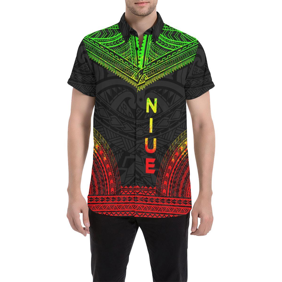 Niue Polynesian Chief Shirt - Reggae Version - Polynesian Pride