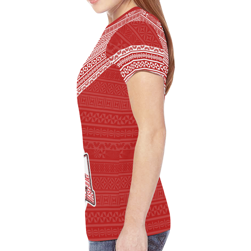Tonga T Shirt Tonga Flag and Tapa Pattern - Polynesian Pride