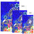 Fiji Area Rug - Turtle Plumeria (Blue) - Polynesian Pride