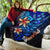 Kosrae Custom Personalised Premium Quilt - Vintage Tribal Mountain - Polynesian Pride