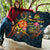 New Caledonia Polynesian Personalised Premium Quilt - Legend of New Caledonia (Blue) - Polynesian Pride