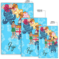 Fiji Area Rug - Tropical Style - Polynesian Pride