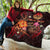 Polynesian Tahiti Personalised Premium Quilt - Legend of Tahiti (Red) - Polynesian Pride