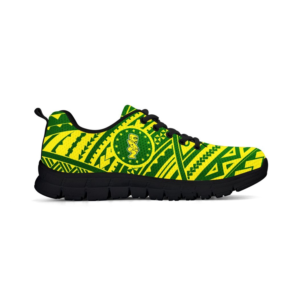 Cook Islands Sneakers - Tangaroa Polynesian Tattoo - A16 - Polynesian Pride