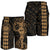 Hawaii Coat Of Arms Men's Shorts Gold Gold - Polynesian Pride