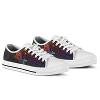 Vanuatu Low Top Shoes - Butterfly Polynesian Style - Polynesian Pride