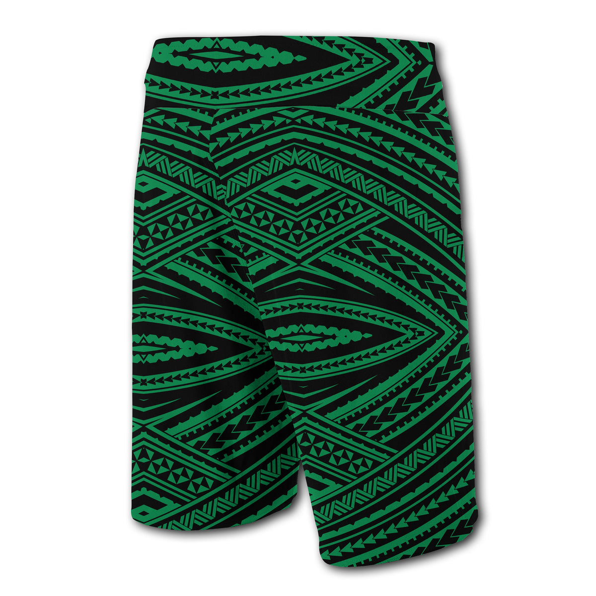 Hawaii Polynesian Tatau Board Shorts Green - Polynesian Pride