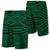 Hawaii Polynesian Tatau Board Shorts Green Men Green - Polynesian Pride