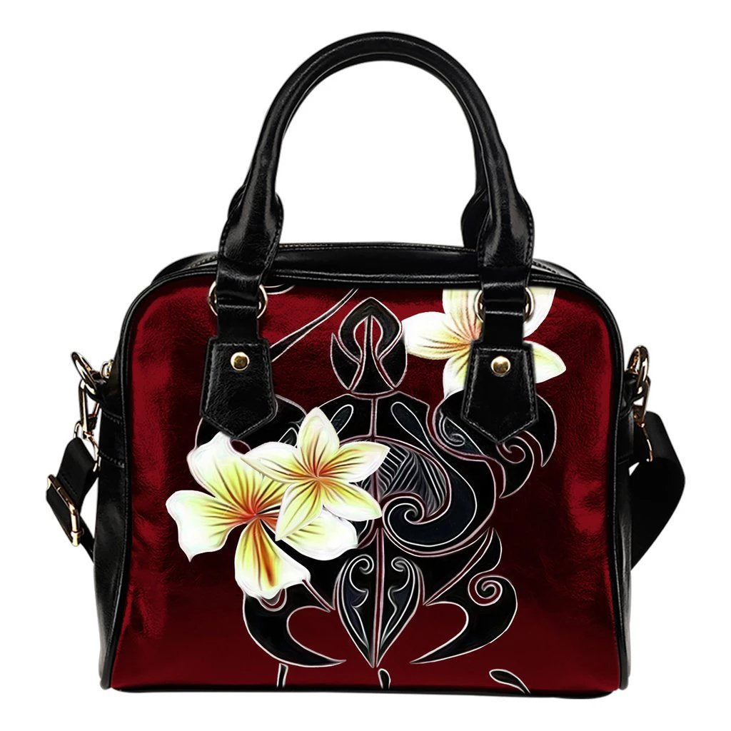 Turtle Shoulder Handbag 03 One Size Black - Polynesian Pride