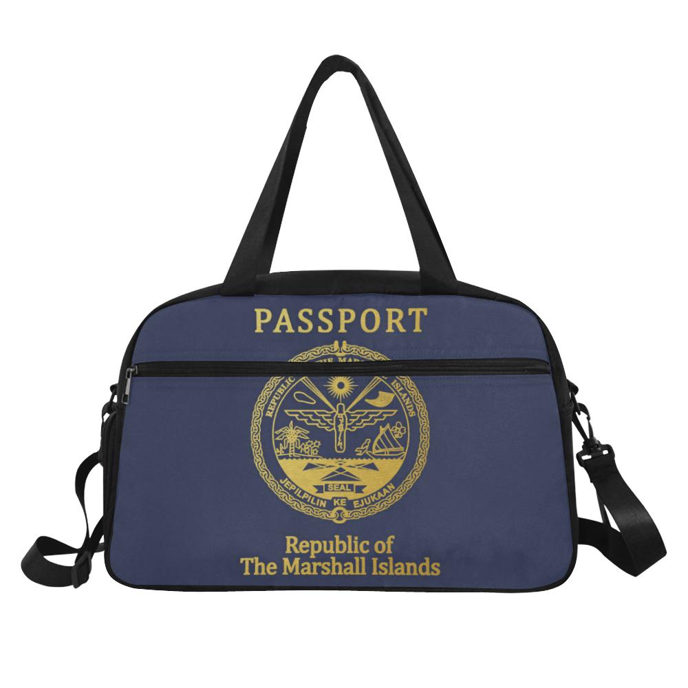 Marshall Islands Passport Fitness Handbag - Polynesian Pride