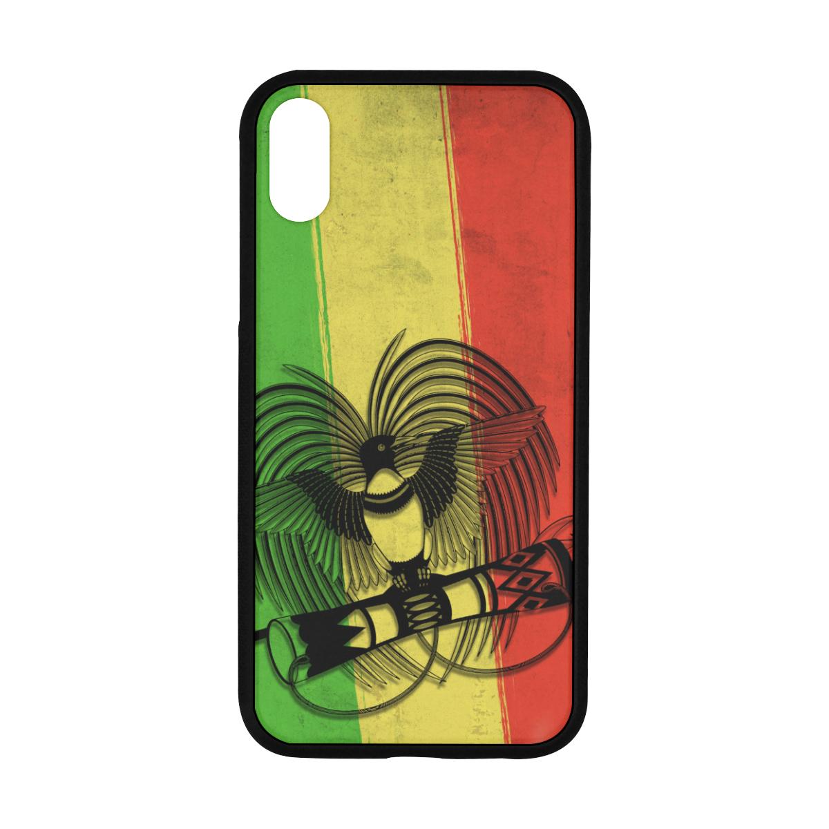 Papua New Guinea Coat Of Arms Phone Case One Size iPhone XR (6.1") Reggae - Polynesian Pride