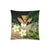 Kanaka Maoli (Hawaiian) Pillow Cases, Polynesian Plumeria Banana Leaves Gold - Polynesian Pride