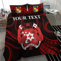 (Custom Personalised) Tonga Pattern Bedding Set Always Proud LT13 - Polynesian Pride