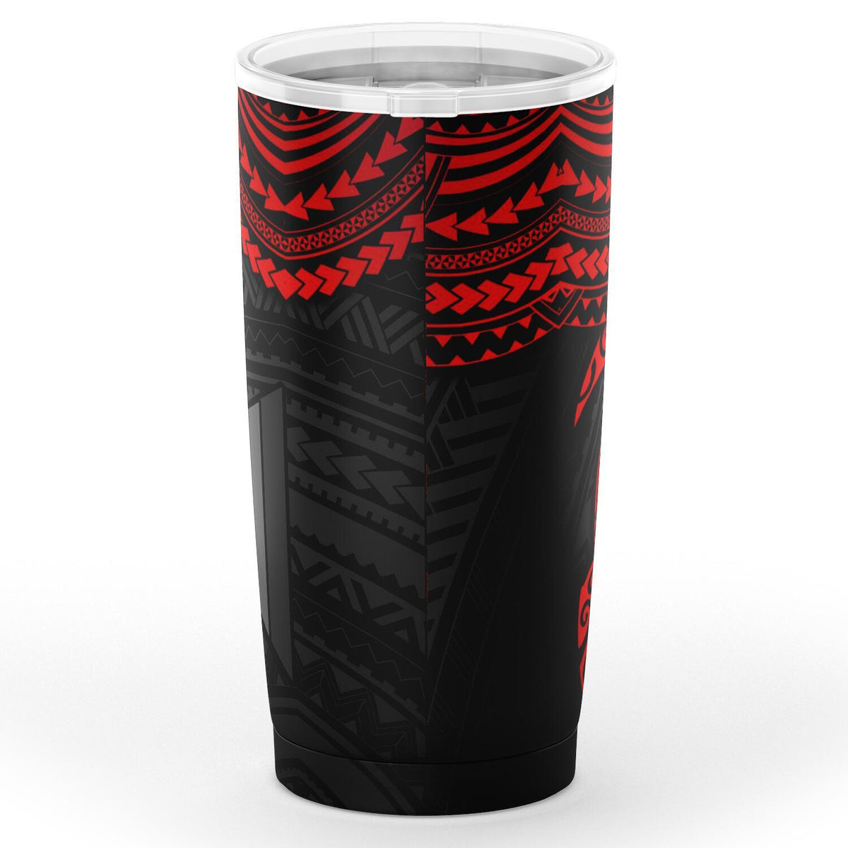 Wallis and Futuna Polynesian Tumbler - Red - Polynesian Turtle - Polynesian Pride
