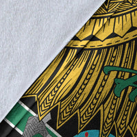 Papua New Guinea Hela Province Polynesian Blanket - Tribal Wave Tattoo - Polynesian Pride