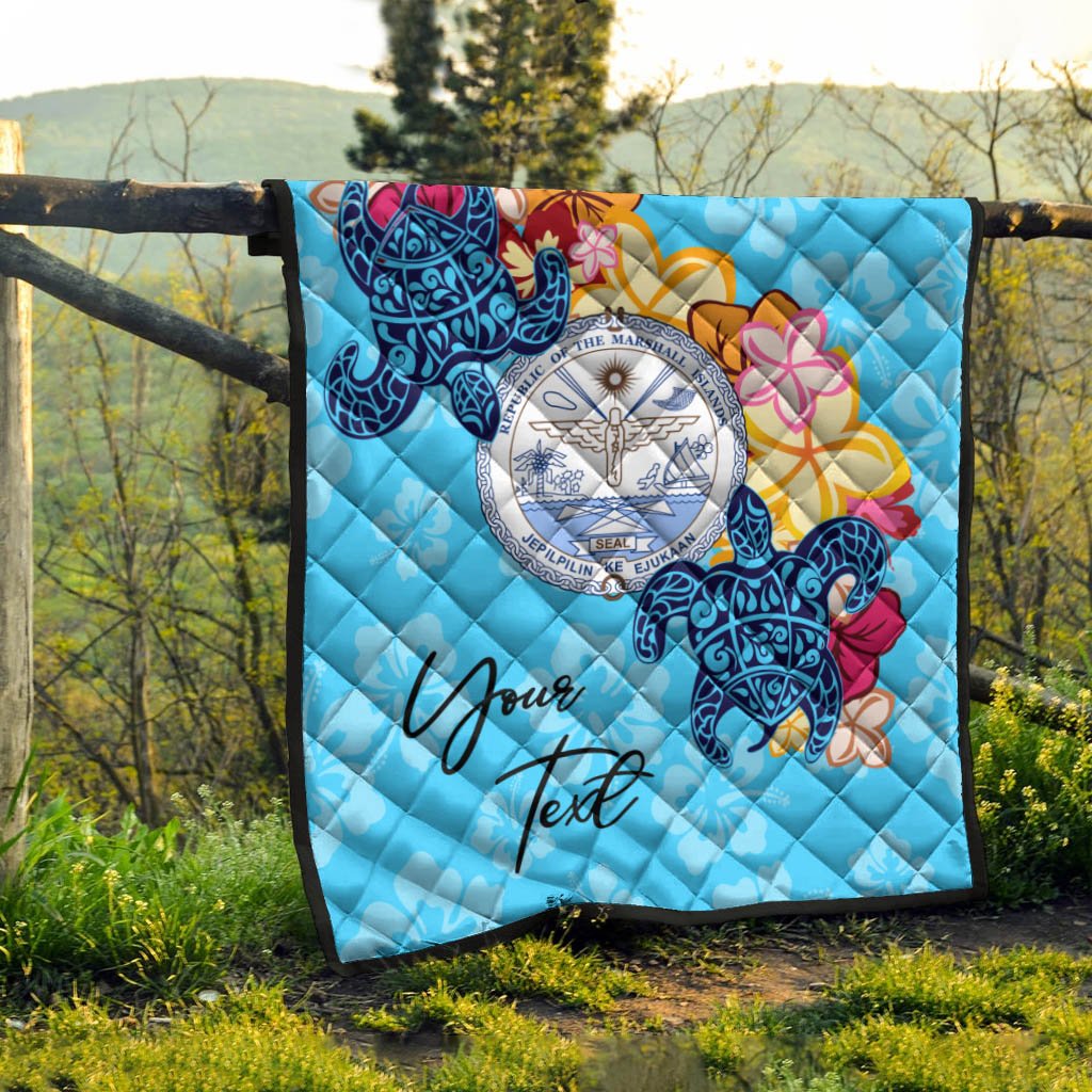 Marshall Islands Custom Personalised Premium Quilt - Tropical Style - Polynesian Pride