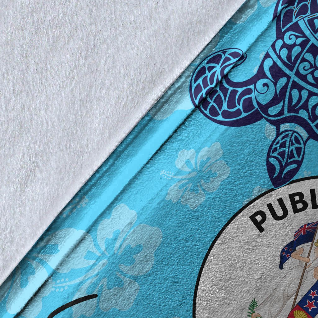 Niue Custom Personalised Premium Blanket - Tropical Style - Polynesian Pride