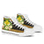 Hawaii Kanaka Maoli High Top Shoes - Polynesian Gold Patterns Collection - Polynesian Pride